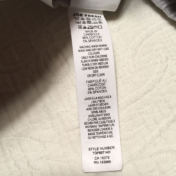 2T (4/$20) Stretch Cotton Corduroy Skinny Pants by Joe Fresh - Picture 5 of 11